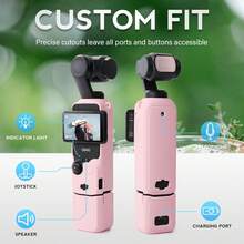 Compatible With Osmo Pocket 3, Silicone Protective Case, Gimbal Protective Cover, Lens Protector, Anti-Scratch Protective Case, Shockproof Protective Case, Soft Silicone Protective Case, Dustproof Accessories, Camera Body Accessories - View 6