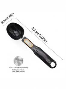 [Best Seller] High Precision 500g Measuring Spoon Electronic Scale, Kitchen Essential Electronic Scale, Supports Multiple Unit Conversion, One-Touch Tare Function, LED Display, Suitable For Weighing Pet Food And More, Battery Not Included - Electronic scale spoons - View 15