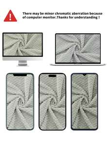 2pcs/Set (Backrest Cover + Seat Cushion Cover) Solid Color Jacquard Split Office Chair Cover, Modern Style Elastic Polyester Split Office Chair Cover, Suitable For Office, Study, Home Use, All Seasons - Light Grey - View 8