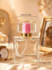 Customized Name Travel Perfume Bottle Refillable, Personalized Transparent Glass Perfume Spray Bottle, Customized Refillable Perfume Spray Bottle, Multi-Functional, Vintage, Unique, Ideal Gift For Her, Girlfriend, Her, Grandparents, Anniversary, Wedding - 30ml - View 4