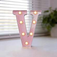 22/21/16cm Decorative LED Glowing Numbers And Letters, Plastic Neon Number Light Sign, Battery Powered Number Light, DIY Letters And Numbers, Suitable For Birthday, Christmas, Bar And Wedding Decoration - LED Letter and Number Lights - View 30