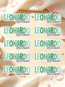 Customize Name Sticker, Personalized Stickers,Waterproof, Scratch-Resistant, With Cut-Out Effect, Suitable For Cups, Personal Items, Lunch Boxes, Cups, Books, Computers, Mobile Phones, Coffee Mugs,Phone Cases, Ceramic Mugs, Water Bottles - Multicolor - View 7