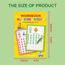 36 Pages Children's Number Tracing Practice Book, 1-100 Number Writing Practice Activity Book, Handwriting Practice Workbook For Toddlers, Preschool And Kindergarten Children, Early Childhood Math Education - Children's Number Tracing Practice Book - View 11