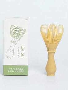 1 buah Pengaduk/Pengocok Matcha Plastik, Alat Matcha Tradisional Buatan Tangan Jepang, Kuas Matcha untuk Membuat Latte, Memasak, Upacara Teh, Tahan Panas, Tahan Lama, Mudah Dibersihkan - MultiWarna - View 8