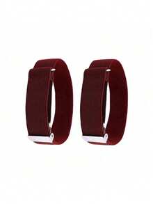 2pcs/4pcs Elastic Adjustable Sleeve Garters Non-Slip Shirt Sleeve Holders Cuff Sleeve Bands - Multicolor - View 7