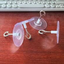 3/1pc Self-Adhesive Roof Hooks, Heavy Duty Windproof Hanging Hooks, Suitable For Outdoor Garden Hanging Pots - A - View 10