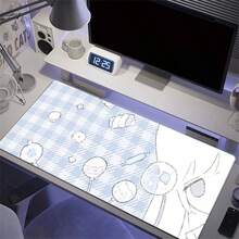Alas Meja Kulit Ekstra Besar Motif Anime Candy Girl, Alas Mouse Kulit Anti Selip, Tahan Noda Minyak, Tahan Air, Alas Keyboard untuk Bermain Game dan Penggunaan Kantor Sehari-hari - View 2