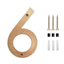 0-9 Number House Plates, Suitable For Outdoor Use. Size 8 Inches, Includes Numbers 0-9 And Letters. Can Be Installed On Doors, Used As Door Plates To Display Address And Other Information. - New Arrival - View 16