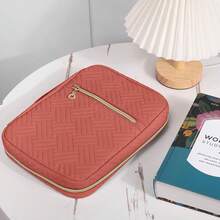APLUFINE - Funda de Biblia para mujer, funda de transporte suave con accesorios, soporte para niñas, funda portadora, bolsa de iglesia - Rosa palo de rosa - Ver 6