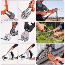 1pc Wire Cutter, Steel Wire Rope Cutter, Multi-Functional Labor-Saving Heavy Duty Pliers, Mini Wire Cutter, Small Steel Cannon, Can Cut Locks, Chains, Wires, Suitable For Home Daily Maintenance, Construction Site, Craft Making, Mechanical Repair, Building Decoration And Other Scenarios - Wire Cutter - View 8