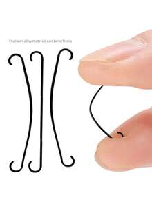1pc Toe Bracket, Flexible Toe Nail Straightening Strip, Suitable For Curved Toe Nails, Invisible Toe Nail Lifting Support Clip, Portable Foot Care Pedicure Tool, Suitable For Wearing Shoes, Walking And Daily Use - Multicolor - View 3