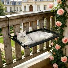 Cat Supplies, Suitable For Summer Indoor/Outdoor Sunbathing, Including Cat Bed, Cat Bed, Cat Hammock And Cat Bedside Hammock. Detachable And Washable, Suitable For All Seasons And Multiple Scenarios, Suitable For Hanging Use - one-size - View 5