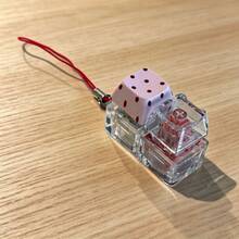 1 móc khóa phụ kiện mặt dây chuyền keycap bàn phím, charm keycap DIY sáng tạo, phù hợp trang trí cho ba lô, túi xách, móc chìa khóa cầm tay - Nhiều màu - Xem 5