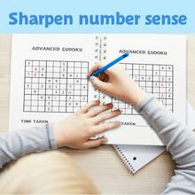 Super Sudoku Spiral Logic Puzzle Notebooks, Beginner To Challenge 4-Level Progressive Number Grid Games, Focus & Concentration Training, Logical Thinking, Problem Solving, Brain Training, Screen-Free Home Classroom Travel Activity - Super Sudoku - View 7