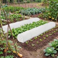 1Pack 10ft Mini Garden Greenhouse Tunnel Net Cover 2 In 1 Portable Frost Cloth Hoop Greenhouse Tunnel Quick-Release Technology Sun Heat Protection For Outdoor Garden - Garden Greenhouse Tunnel - View 3