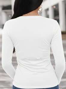 Women T-Shirts - White - View 2