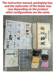 Kit DIY Hewan Peliharaan Lucu Manik-Manik 3D - Termasuk 4 Set Manik-Manik Buatan Tangan Lengkap, Petunjuk Langkah demi Langkah, Manik-Manik Berkualitas Tinggi, Alat dan Bahan Kerajinan - Kit Proyek Seni Buatan Tangan DIY Kreatif untuk Pemula - Model reguler - View 9