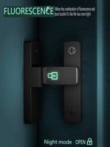 1 Pack, Cabinet Door Latch Furniture Door Latch With Night Light - 90-degree Right-angle Design - View 8
