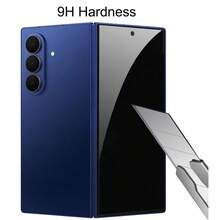 2-Piece HD Anti-Spy Tempered Glass Screen Protector Kit. Privacy Protection, Suitable For Foldable Screen Protectors. Scratch-Resistant, Drop-Resistant, Anti-Spy Protection, 9H Hardness Rating, Easy To Install. Compatible With Samsung Galaxy Z Fold8/Z Fold8 Ultra/Z Fold7/Z Fold6/Z Fold5 Series. - Clear - View 7