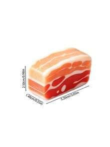 Five-Spice Pork Eraser Creative Imitation Food Shape Funny And Quirky Rubber - Multicolor - View 3