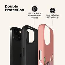 VESPOP Contrast Color Striped Phone Case, Vintage INS Style Full Coverage Shockproof Protective Cover - Compatible With Iphone 18/17/16/15/14/13/12/11 Pro Max/Pro Plus/12 Mini/13 Mini, Compatible With Galaxy S26 S25 S24 S23 S22 S21 Plus Ultra, Compatible With Pixel 8 9 10 PRO - Mixed Color 2 - View 3