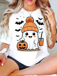 Women T-Shirts - White - View 1