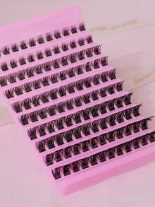 200pcs W02 Hot Melt DIY 8-16mm Cross Natural Dense Cluster Eyelash Extensions For Professional Lash Artist - View 6