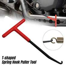 2pcs Exhaust Spring Holder Puller Spring Hold Extractor Tool For Motorcycle Puller - T-shaped Brake Drum Spring Hook - View 1