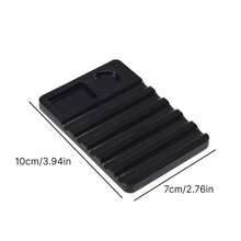 1pc Nail Brush Holder, Multi-Slot Nail Pen Storage Tray With Paint Mixing Palette, Suitable For Nail Salon - Multicolor - View 7