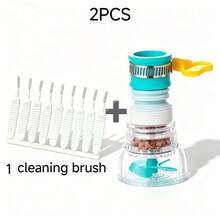 The 1pc Water Dispenser Has An Adjustable Rotary Faucet Adapter With Flexible Design, Making It Easy To Install And Durable. It Is A Must-Have For Kitchens And Bathrooms And A Perfect Gift For Practical Enthusiasts - Upgraded Version - View 1