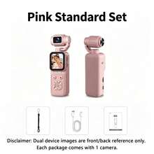4K Pocket Handheld Camera, 180° Flip Lens, 16x Digital Zoom Portable Digital Camera With Multiple Filters, Suitable For Students Outdoor Vlog Shooting - View 10