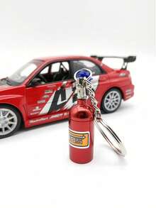 1pc/5pcs/7pcs New Modified Car Keychain NOS Nitrous Bottle Decorative Bottle Keychain - Multicolor - View 18