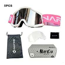 1pc Cycling Goggles Motorcycle Off-Road Dust-Proof Wind-Proof Glasses, Multiple Lens Options, Outdoor Cycling Dedicated - Multicolor - View 14