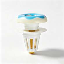 1個通用浴室洗手盆排水塞，按壓式彈出式濾網附集髮器，防堵塞濾網，適用2.69cm - 4.19cm排水口 - B - 查看 13