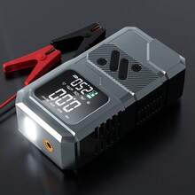 Car Emergency Jump Starter Portable Car Air Pump All-In-One Battery Jump Starter Power Bank - Wireless - View 6