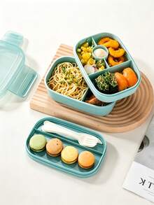 Refrigerator Storage Containers, Suitable For Refrigerator, Microwave, Oven, Dishwasher, Etc. Mini Portable Lunch Box, Salad Fresh-Keeping Box, Leftover Storage Box, Sushi Box, Etc. - Multicolor - View 4