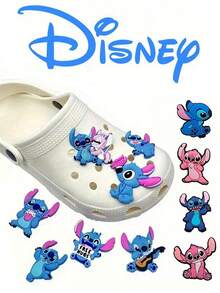Disney Stitch Crocs Shoe Charms PVC Cartoon Character Stitch Crocs Decoration Jibbitz Wholesale - Multicolor - View 2