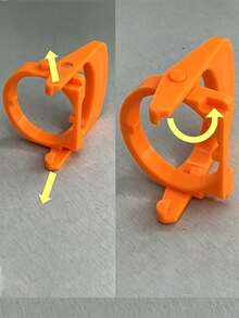2pcs Easy Grip European Standard E/F Type Power Plug Pull Lever, Hand & Foot Operated Plug Removal Tool, Reusable Plug Disassembly Accessory, Fits Tight Or Hard-To-Reach Wall Outlets; Suitable For Elderly, Arthritis Patients And People With Limited Grip Strength, Prevents Cable Damage - Multicolor - View 5