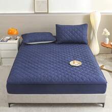Mattress Pads - Navy Blue-1.35 * 2m - View 10