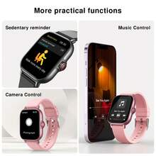 Unisex Smart Sports Watch With 1.83-Inch HD Display, Wireless Calling, Multiple Sports Modes, Music Playback, Weather Forecast And More, Suitable As Gift For Friends And Couples, Compatible With Android And IOS - View 3