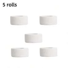 7 Rolls Of Self-Adhesive Bandage, Breathable Athletic Tape, Self-Adhesive Athletic Bandage (White) - White - View 7