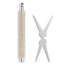 Cat-Eye Magnetic Nail Art Tool Set Featuring A Powerful Magnet For Cat-Eye Gel Polish, A Dual-Ended V-Shaped Magnetic Plate, And A Rhinestone-Style Magnetic Wand; Suitable For Both Nail Salons And DIY Home Use. - Multicolor - View 11