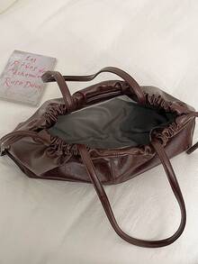 Women's Handbag Tote Bag Commuter High-End Pleated Crossbody Bag Winter New Fashion Luxury Lightweight - Multicolor - View 8