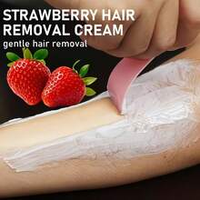 Watermelon Hair Removal Cream: Bikini Line Hair Removal For Intimate Areas, Suitable For Face, Legs, Underarms - Gentle Formula, Suitable For Home And Travel Use, 5 Minutes Gentle And Fast Hair Removal With No Residue - Cream - View 4