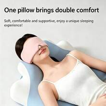 Ergonomic Memory Foam Prone Sleeping Pillow, Soft And Firm Dual-Use Backrest Pillow, Suitable For Phone Use And Gaming, Applicable To Different Postures And Scenarios, Snug Support For Flat Sleeping - A - View 2