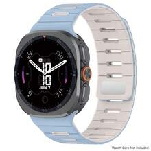 Magnetic Silicone Strap Compatible With Galaxy Watch 8/9/8Classic 40mm 44mm 46mm Sport Band For Galaxy Watch 7 Ultra 47mm/Ultra 2026 - Galaxy Ultra2 - View 21