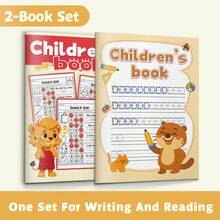 English Phonics & Handwriting Practice Notebooks, Letter Tracing, CVC Words, Word Families, Sound It Out, Alphabet Writing, CVC Word Building, Spelling, Reading & Writing Skills, Sentence Practice, Vocabulary Learning, Back To School Supplies - Learning Focus - View 8