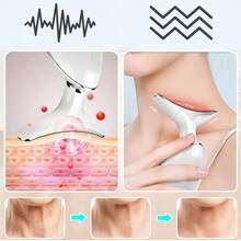 Dam Facial Anti-Wrinkle Massager With 3 Modes Of Use, EMS, Heat Compress, And 7 LED Lights. - View 3