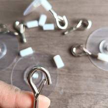 3/1pc Self-Adhesive Roof Hooks, Heavy Duty Windproof Hanging Hooks, Suitable For Outdoor Garden Hanging Pots - A - View 7
