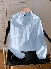 Women Jackets - Blue - View 6
